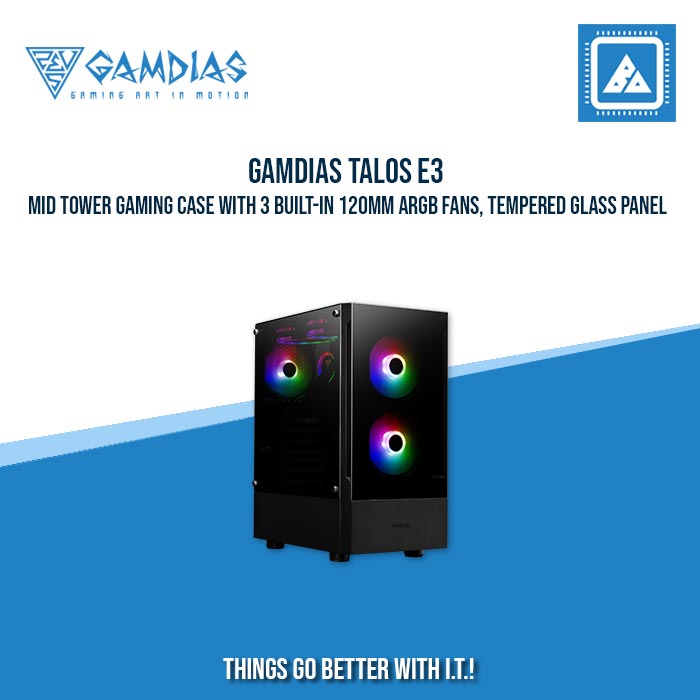 GAMDIAS TALOS E3 GAMING CASE GAMDIAS TALOS E3 GAMING CASE